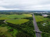 M8 Starlaw Interchange - westbound slips - aerial from NE.jpg