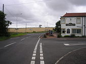 The Staghead Inn and crossroads - Geograph - 927954.jpg