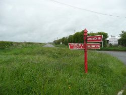 The Red Post, Launcells - Geograph - 1368912.jpg