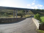 Old A9 and new A9 at Dunbeath - Coppermine - 20304.jpg