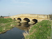 Bridge on the County Boundary - Geograph - 385899.jpg