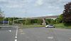 Footbridge, Taunton Deane Services, Pitminster - Geograph - 1385600.jpg