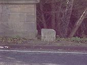 Milepost in A541 near Mold - Coppermine - 15633.jpeg
