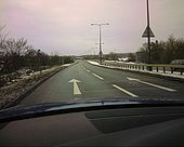 A483 Southbound between A55 and B5445 - Coppermine - 23822.jpg