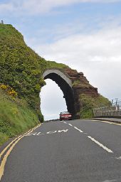 Passing the Red Arch along the Causeway Coastal Route - Flickr - 7328855178.jpg