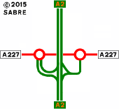 Tollgate Junction 1972.PNG