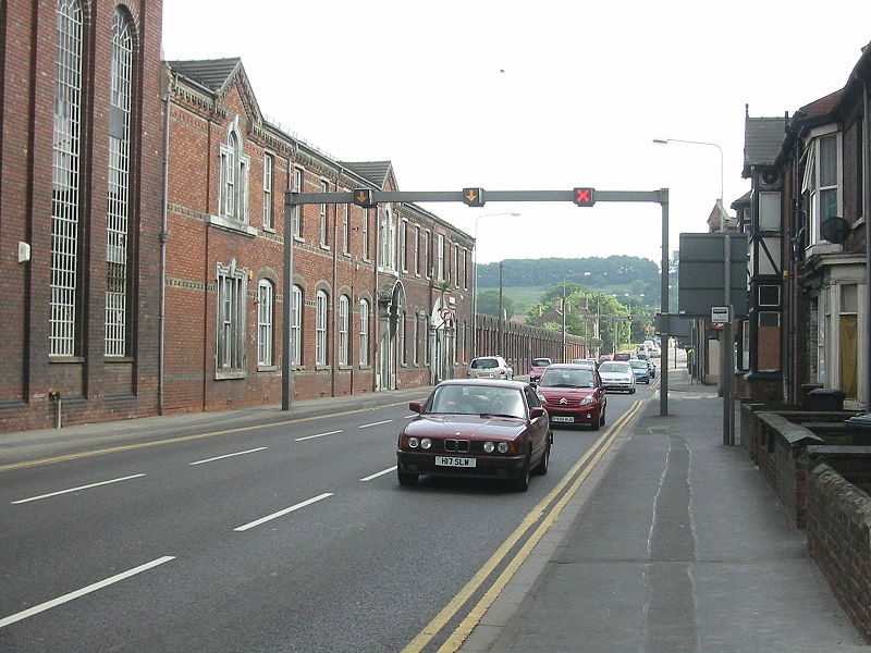 File:A15 Lincoln, Canwick Road Tidal Flow - Coppermine - 12562.JPG