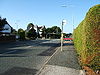 Mini-roundabout at Newton - Geograph - 45922.jpg