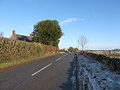 The B6456 heading past Howlets Ha' - Geograph - 1131987.jpg