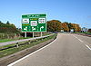 Approaching Inveralmond roundabout from the west on the A9 - Geograph - 264881.jpg