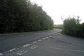 Junction of Ellenwhorne Lane and B2089 - Geograph - 901891.jpg