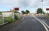 Level crossing at Belford Junction Northumberland - Geograph - 1402171.jpg