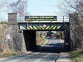 Low bridge on the B6428 - Geograph - 1748986.jpg