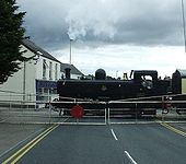 Level Crossing in Lydney - Geograph - 1514433.jpg