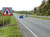 A40 dual carriageway near Glewstone - Geograph - 1576474.jpg