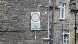 No Vehicles Corfe Castle.JPG