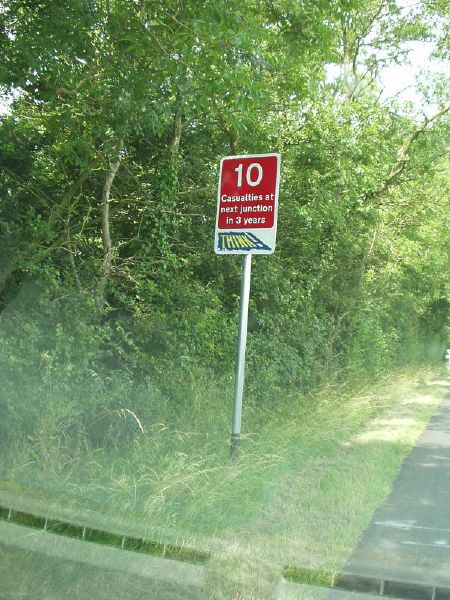 File:THINK Signs (approach to Fosse Way Warwickshire) - Coppermine - 22653.jpg