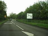 B4113 Direction Sign For B4115 And Severn Trent Water Site Coventry - Coppermine - 12435.jpg