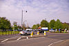 Roundabout and junction of Cannon Hill, Southgate, London N14 - Geograph - 791059.jpg