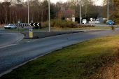 Roundabout at junction of A149 and B1440 - Geograph - 131659.jpg