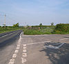 Minor road junction with B4333 - Geograph - 1335486.jpg