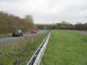 North Crawley Road crosses the A509 - Geograph - 4743895.jpg