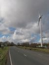 Roadside and wind turbine near... (C) Gareth James - Geograph - 2266735.jpg