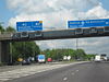 M25 Motorway Clockwise. Junction 12 Slip Road For The M3 - Geograph - 1280474.jpg