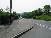 View along the B2060 London Road from Bosney Bank - Geograph - 815754.jpg