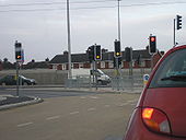 Traffic lights in South Dublin on the R113 - Coppermine - 16622.JPG