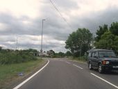 Slade End Roundabout Chatteris approach - Geograph - 5449825.jpg