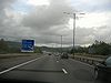 1 mile guidance sign for J43, Llandarcy, with the A465. - Coppermine - 7375.jpg
