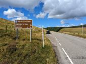 A939 Foddletter - Highland Tourist Route sign.jpg