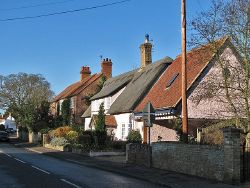 Bottisham- High Street in January - Geograph - 2748039.jpg