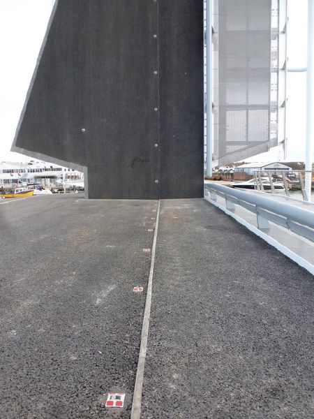 File:Poole- base of a sail on the Twin Sails Bridge.jpg