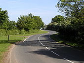 The Welwick to Weeton road - Geograph - 180091.jpg