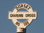 Alderholt- Charing Cross signpost detail - Geograph - 1741250.jpg