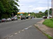Crossroad - Chester Road and A49 near Tarporley - Geograph - 173218.jpg