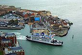 The Isle of Wight Ferry from the Spinnaker Tower in Portsmouth - Geograph - 1266438.jpg