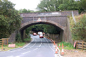 Disused railway bridge at Cawston (2) - Geograph - 1493492.jpg