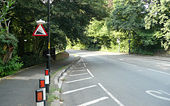 College Road - Steep Hill 10% - Geograph - 1435603.jpg