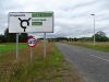 Kingswells North Junction - roundabout north appraoch direction sign on local road.jpg