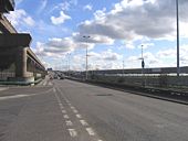 A47 Running Alongside the M6 Motorway - Geograph - 1190660.jpg