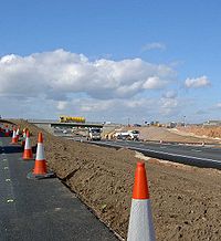 Almost there on the A1 at Blyth Notts - Geograph - 717256.jpg