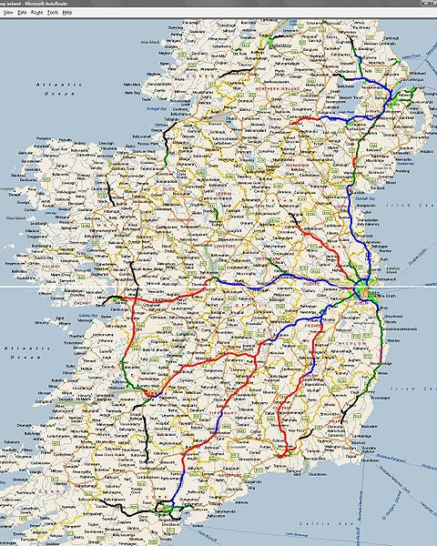 File:Roads Map - Ireland - Coppermine - 17882.jpg - Roader's Digest ...