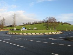Red Smiddy Roundabout - Geograph - 3783007.jpg