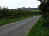 View to the north from the B1156 (Langham Road) near Sparrow Hill - Geograph - 555149.jpg