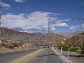 20170923-2253 - Power infrastructure on NV172 Hoover Dam Road 36.015856N 114.7462687W.jpg