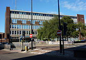 Civic Drive and Suffolk Constabulary Ipswich Divisional Headquarters - Geograph - 1468372.jpg