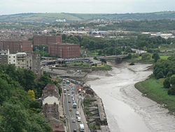 Clifton- view from the bridge - Geograph - 854365.jpg